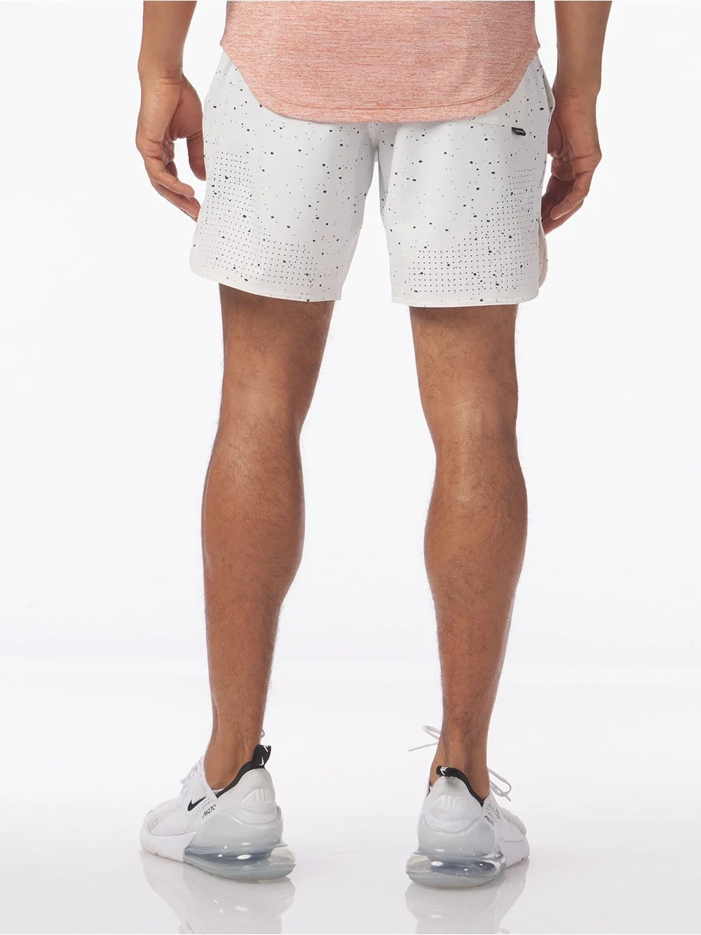 Legends Men’s Luka Shorts Athletic Black White Splatter Size XL *509
